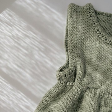 【客製】寶寶/新生兒彌月禮/童裝(羊毛手工洋裝)