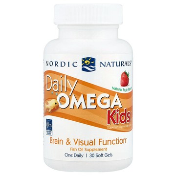 Nordic Naturals, 兒童日常 Omega™，天然水果味，30 粒軟膠囊