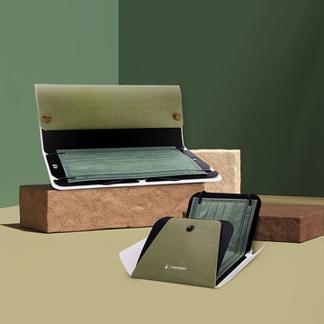 客製化禮物MASKfolio L長版口罩套MOODTONE - COURAGEOUS山系軍綠