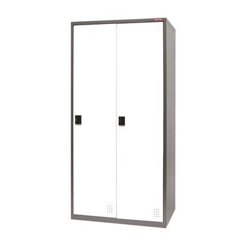 樹德鐵門兩排2格一般鎖置物櫃 FC-202K