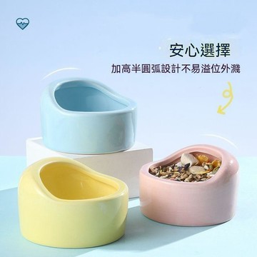 【只售賣餵食器】倉鼠食盆食盒金絲熊專用樹脂吃飯的碗糧食陶瓷鳥食碗生活用品大全00