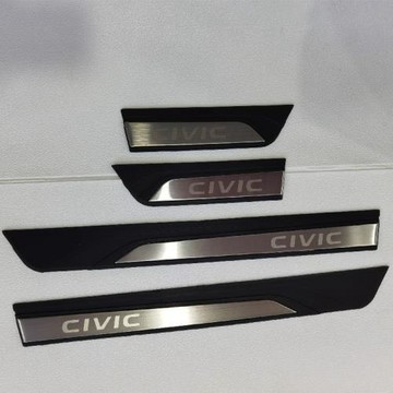 適用于 本田FIT 思域 CIVIC CRV VEZEL HRV 雅閣 門檻條 迎賓踏板