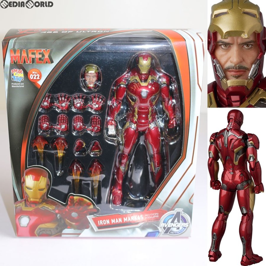 中古即納』{FIG}マフェックス No.022 MAFEX IRON MAN MARK45(アイアン 