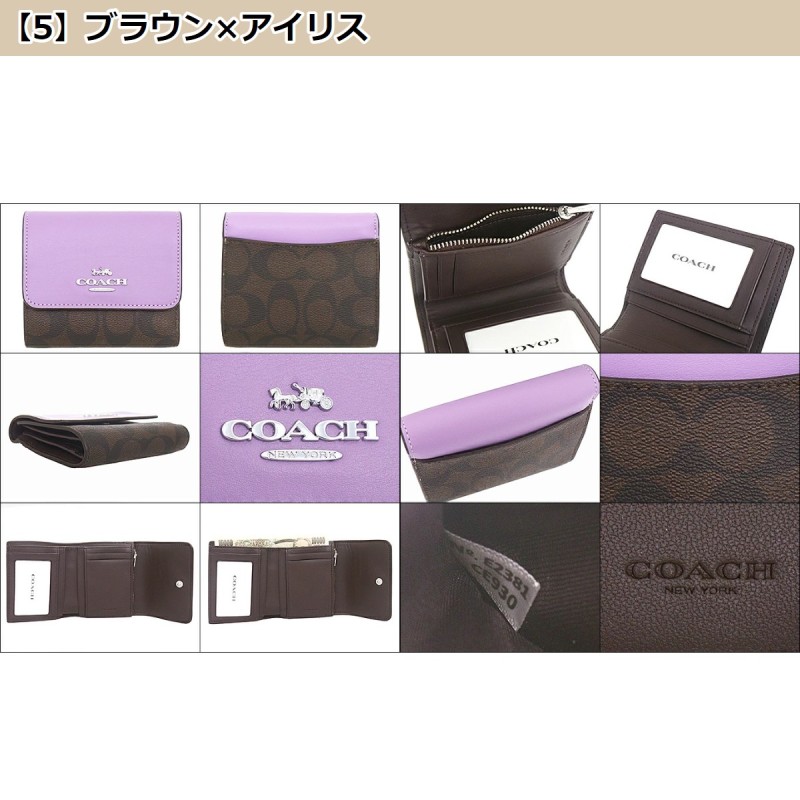 コーチ COACH 財布 三つ折り財布 FCE930 CE930 カラーブロック