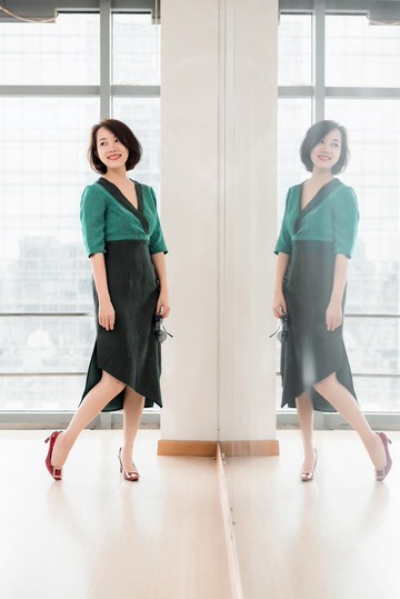 【品祥云紗】新款絹絲香云紗連衣裙 傲骨賢妻