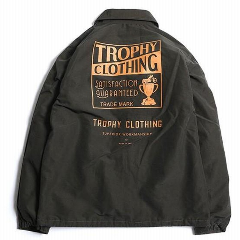 TROPHY CLOTHING BOXLOGO WARMUP コーチジャケット - ナイロンジャケット