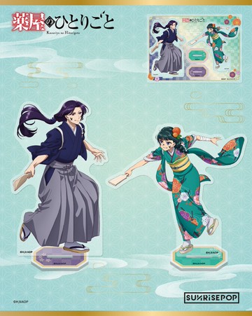 SUNRISEPOP 藥師少女的獨語 節慶系列 羽球 壓克力立牌 (貓貓&壬氏款)
