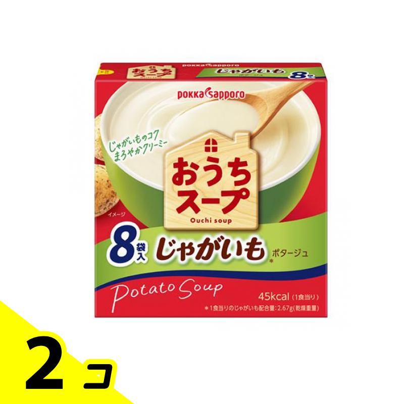 ポッカサッポロ おうちスープ じゃがいも 96g (8袋入) 2個セット