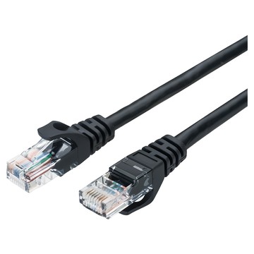 RASTO REC6 超高速 Cat6 傳輸網路線  5m  黑色  1條