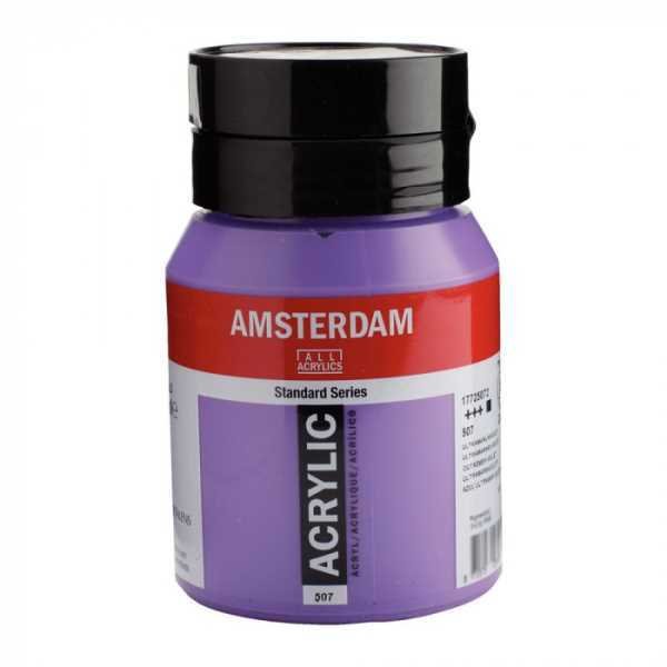 AMSTERDAM アムステルダム アクリリックカラー500ml ウルトラマリンバイオレット507