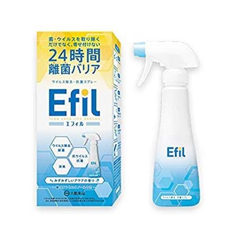 大鵬薬品 Efil エフィル 24時間離菌バリア 本体 300ml | LINEブランドカタログ