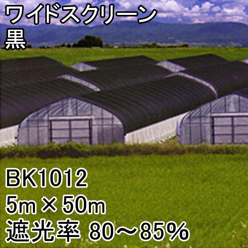 6m x 50m 黒 遮光率80~85% ワイドスクリーン 遮光ネット 寒冷紗 日本ワイドクロス タS BK1012