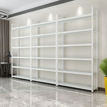 【優選百貨】廠直保固直播間專用貨櫃北歐金色大理石書架置物架辦公室落地收納架儲物架美甲貨架展示架置物架 收納櫃 木架 儲物架