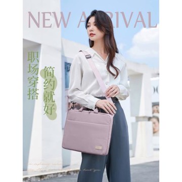 筆記本電腦包簡約輕便女款手提14寸13.3寸日韓休閑大容量單肩斜挎包