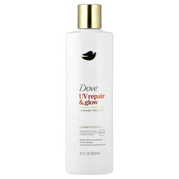 Dove, UV 修復與光澤，損傷修護護髮素，12 液量盎司（355 毫升）