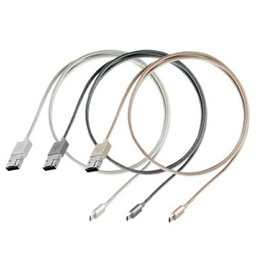 【享最高折300】SilverStone 銀欣 CPU02 USB/Micro USB二合一正反插OTG傳輸線/金/銀/深灰