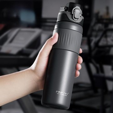 316不銹鋼保溫杯男士大容量吸管杯子女士高顏值學生便攜運動水杯