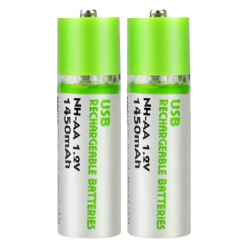 USB充電電池  2入  1組