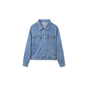 春秋季款復古港味短款牛仔外套女設計感小眾韓版百搭夾克長袖上衣