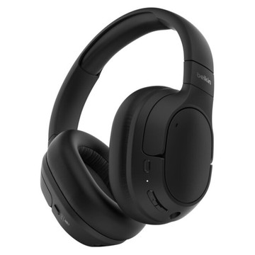 belkin 貝爾金 SoundForm Isolate 頭戴式無線降噪耳機  黑色  AUD008fqBK