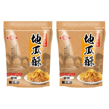 連城記 地瓜酥 原味 台東名產 素食者也可食用  140g  2包