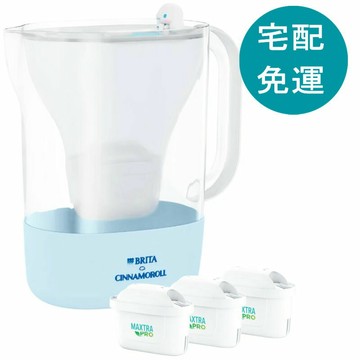 [COSCO代購6] D158746 Brita X 三麗鷗 大耳狗喜拿 Style 純淨濾水壺 3.6公升 附3入 Maxtra Pro 濾芯