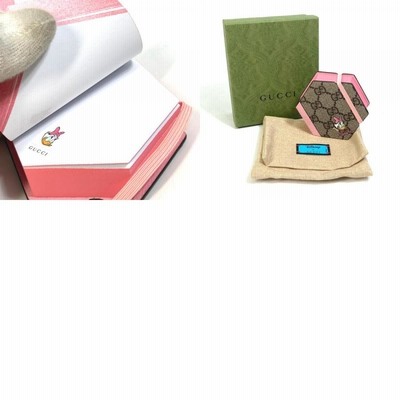 【新品未使用】GUCCI×Disney レザーノート グッチ×ディズニー 財布/小物｜中古ブランド品・ブランド古着
