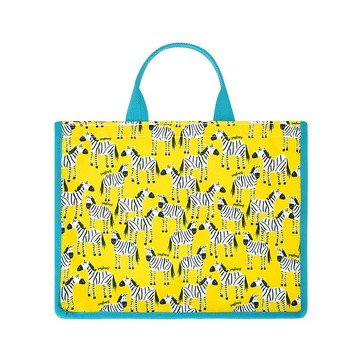 學生防潑水補習袋 安親班手提袋 斑馬款 台灣手工製造