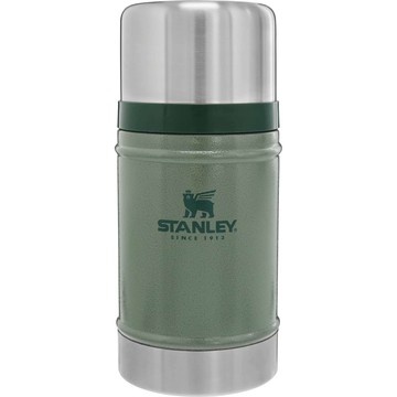 ├登山樂┤ 美國 Stanley 經典系列 真空不鏽鋼食物罐 0.7L 錘紋綠 # 10-07936-001