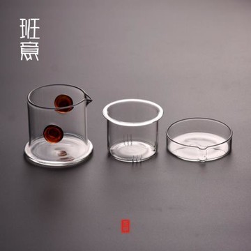 雙耳杯茶壺耐熱玻璃紅茶不銹鋼陶瓷過濾內膽泡茶壺綠茶花茶小容量