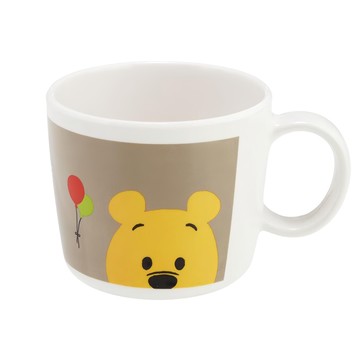 Skater 美耐皿兒童水杯 M310  維尼 白色 + 卡其色  230ml  1入