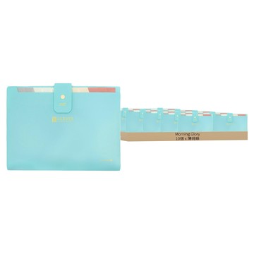 Morning Glory 4500 Clever 8格簡易文件夾  10個  薄荷綠