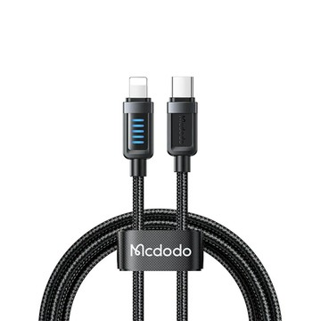 Mcdodo USB-C to Lightning 36W 1.2m LED 充電顯示傳輸充電線 C to L