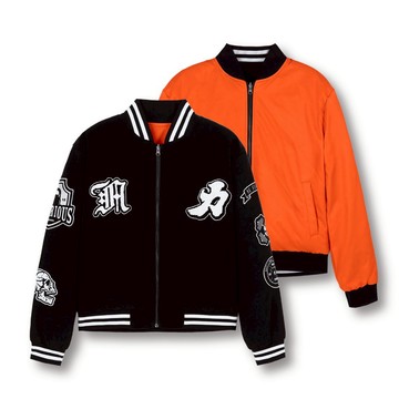 【Notorious】惡名昭彰．惡叛骷髏雙面棒球外套 機能服飾 館長服飾 館長｜官方正品