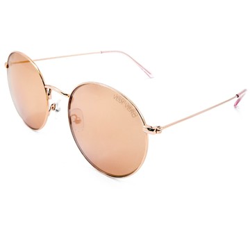 【VEDI VERO】義大利 VE948 RGD 玫瑰金水銀 太陽眼鏡 台灣公司貨