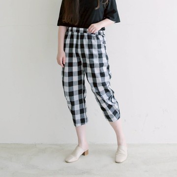Bonjour大格子老爺褲
