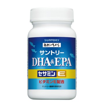 【三得利】魚油(DHA、EPA)+芝麻明E 120顆