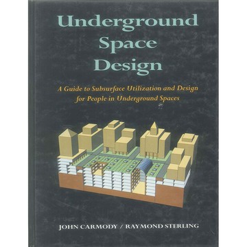 UNDERGROUND SPACE DESIGN -9780442013837 絕版英文設計書 [建築人設計人的店-上博圖書]