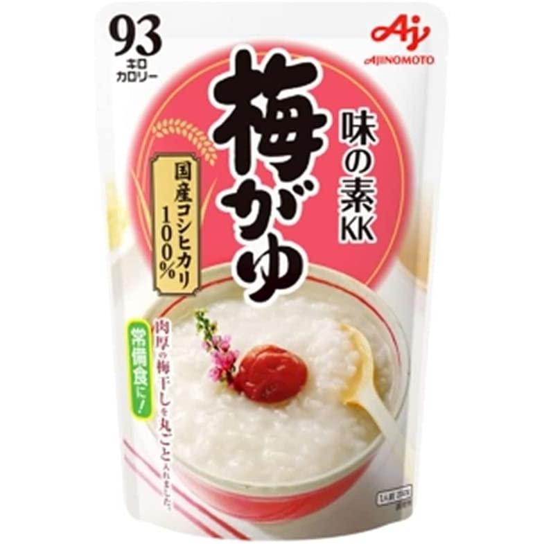 味の素KK おかゆ 白がゆ250g 玉子がゆ250g 梅がゆ250g 紅鮭がゆ250g 4種アソート 各1個セット