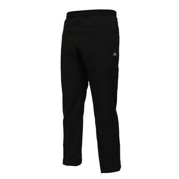 KAPPA 男抗UV平織長褲-防潑水 抗UV 慢跑 路跑 訓練