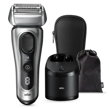 BRAUN 8567cc-V Series 8 男士電動刮鬍刀 5in1酒精清洗系統 下巴PRO密著刀頭