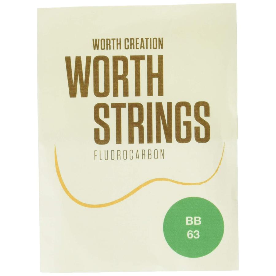 Worth Strings BB ウクレレ弦 ブラウンバリトン インチ フロロカーボン