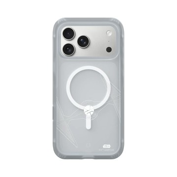 iPhone 17 Pro Max AirX 流變灰 - 迪士尼-星際大戰 Star Wars - 鈦戰機-線條白