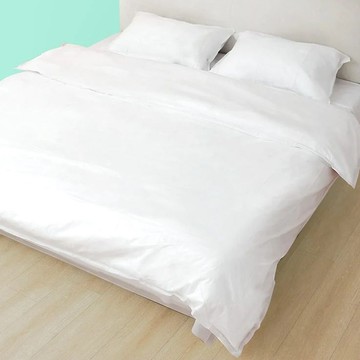 JOY TOUR 旅行一次性  床包200 x 220 + 被套200 x 220cm + 枕套50 x 80cm  白色  被套 + 床罩 + 枕套組