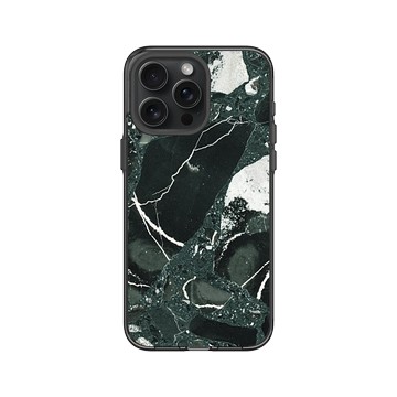 iPhone 15 Pro Max Clear 酷墨灰 - 石紋與渲染 / Marble & Dreamy Gradient - 夜闌