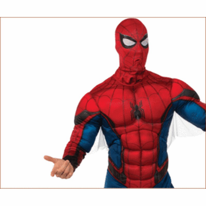 メンズ スパイダーマン ホームカミング スパイダーマン マーベル クモ 蜘蛛 ハロウィン コスプレ コスチューム 通販 Lineポイント最大1 0 Get Lineショッピング