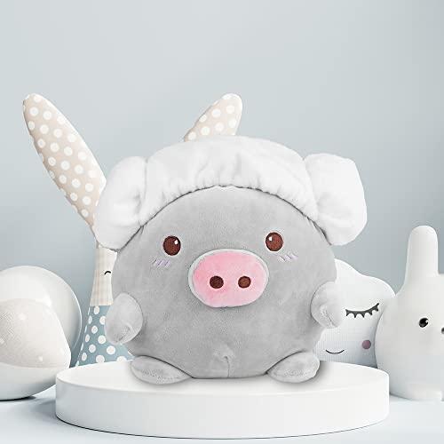 MINISO 9'' Sitting Piglet Plush Kawaii Body Pillow ー Cute Stuffed Animals S