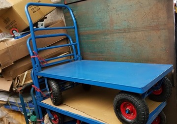 紅龍手推車鐵製2*3尺可折不打氣