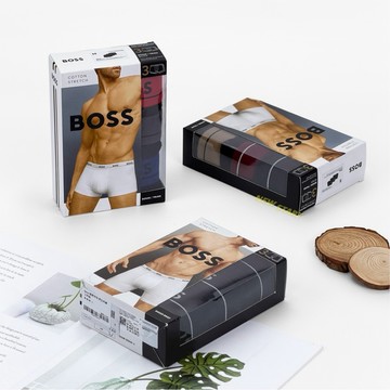 【New START精品服飾-員林】現貨 Boss 經典字母 內褲 男生內褲 三件組