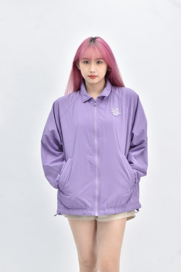 (L) 【趙小僑私服】hm質感內刷毛紫色外套
